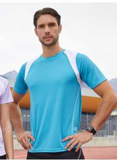 Tee-shirt homme respirant manches courtes