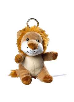 Lion de peluche avec porte-clé