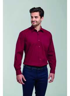Chemise Popeline Manches Longues