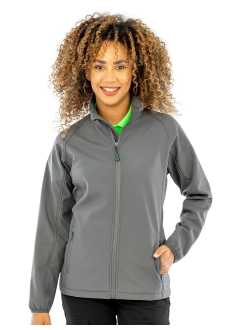 Veste softshell recyclée 2 couches imprimable Femme
